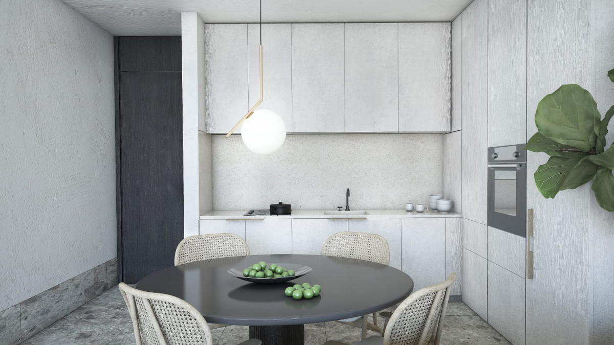 New Built Third Floor Apartment in Moschato