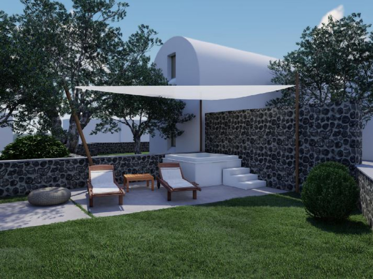 New Built Maisonette in Santorini