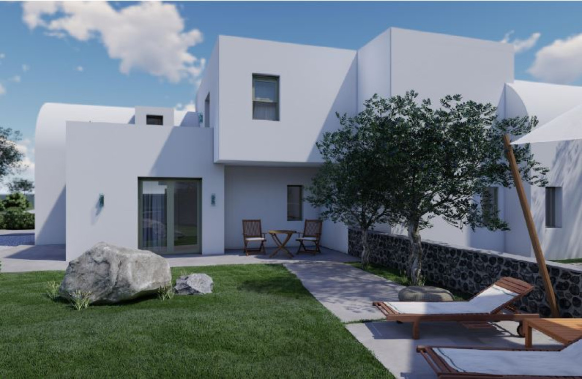 New Built Maisonette in Santorini