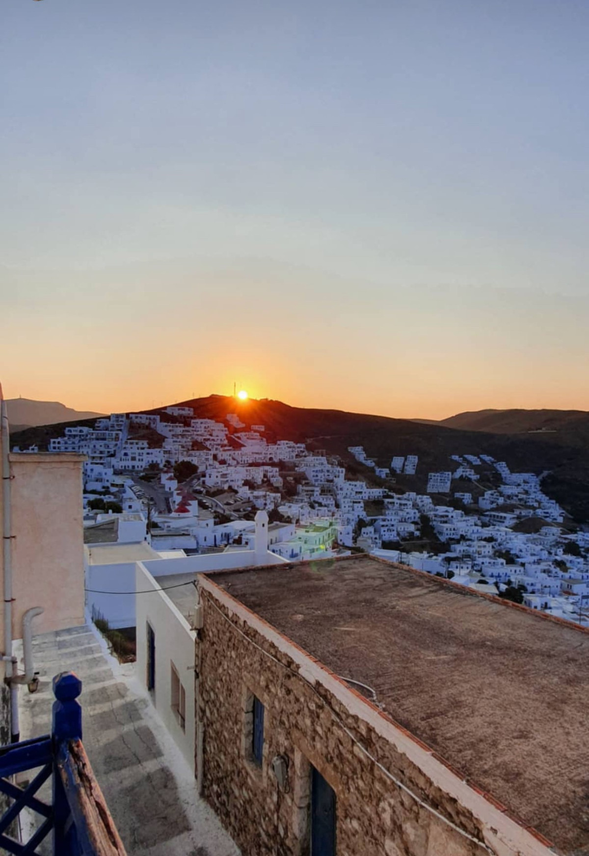 Two traditional residences in Chora, Astypalaia