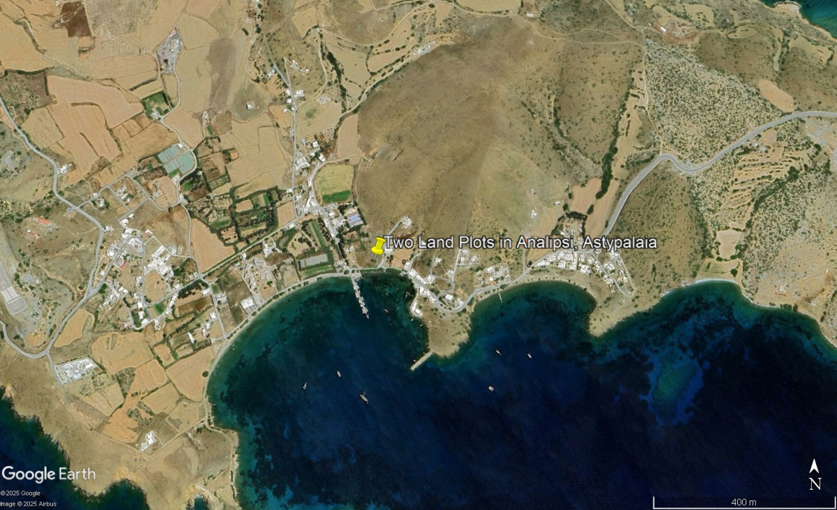 Two Seafront Land Plots in Analipsi, Astypalaia