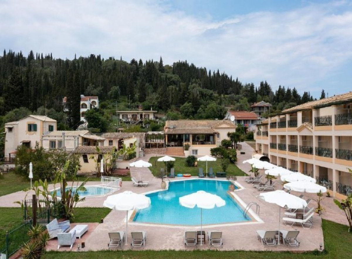 Hotel in Peroulades, Corfu