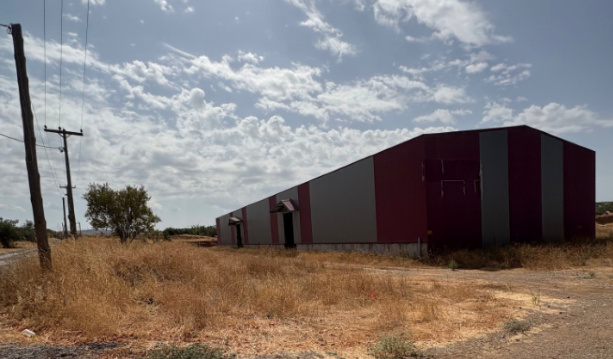 Land with Industrial Building, in Thiva