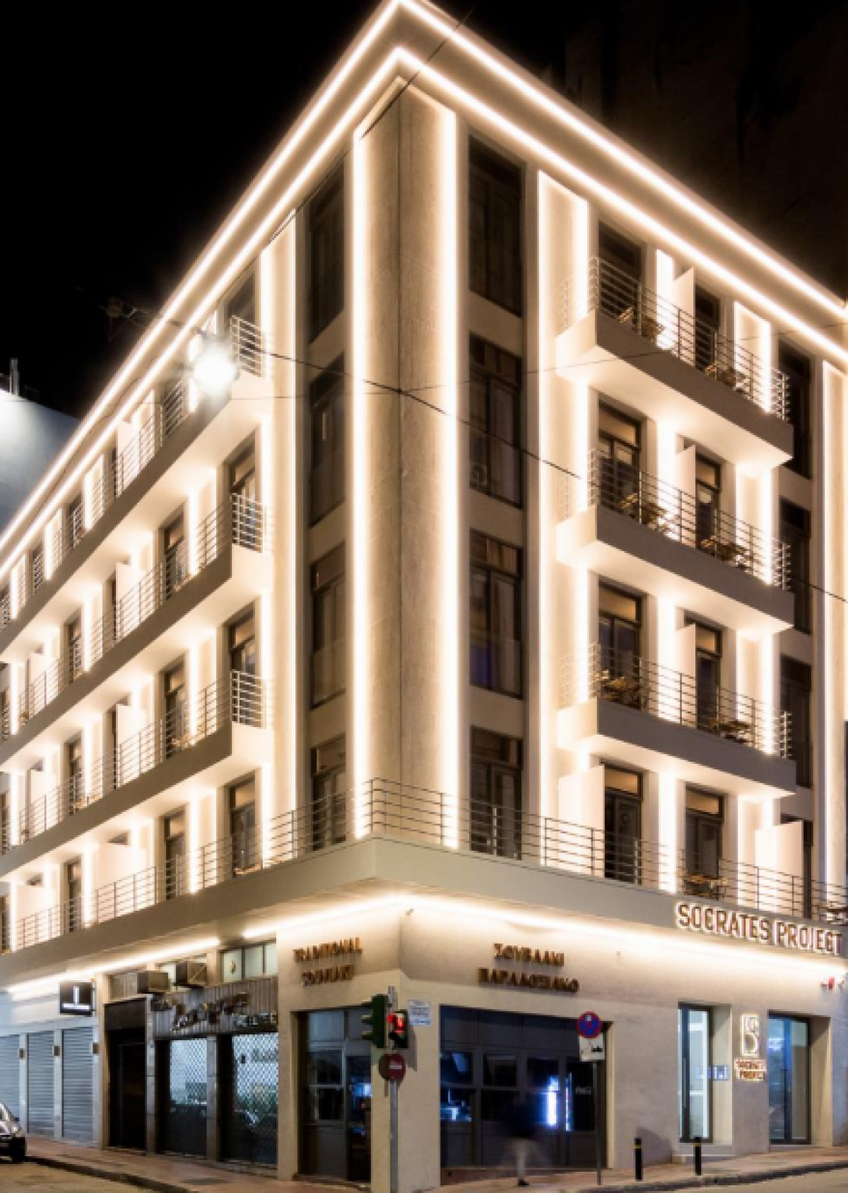 Modern Apartment Complex in Omonia Area
